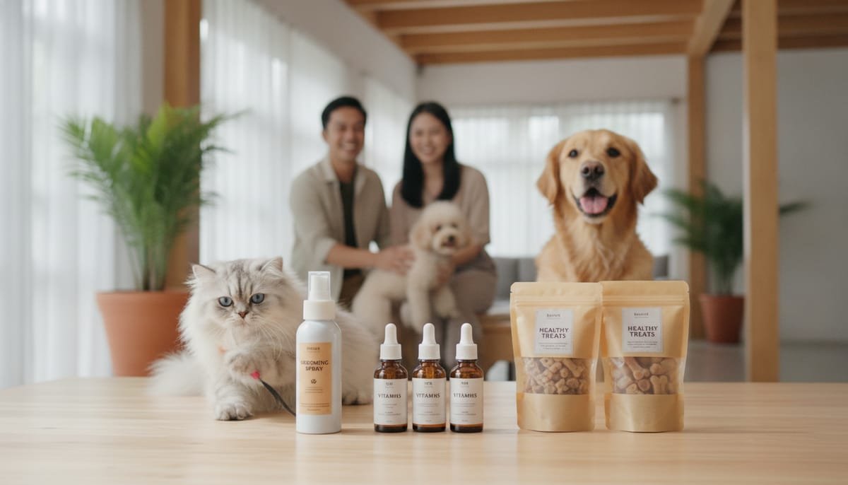 Rincian komponen biaya maklon produk hewan peliharaan untuk berbagai kategori produk pet care