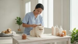 Proses maklon produk perawatan bulu kucing untuk membangun brand grooming sendiri