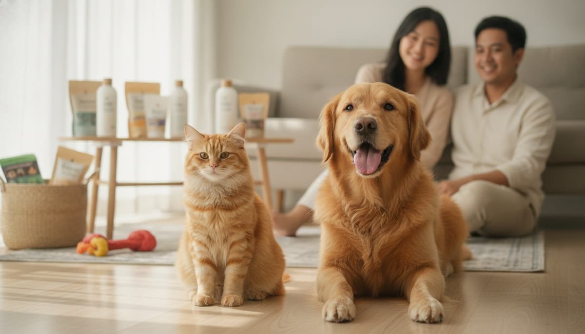 Perbedaan kebutuhan produk kucing dan anjing untuk brand pet care